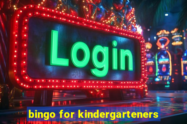 bingo for kindergarteners