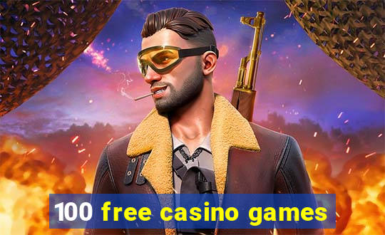 100 free casino games