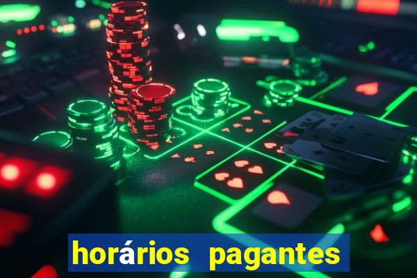 horários pagantes do fortune dragon