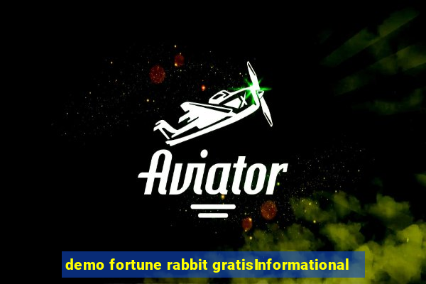 demo fortune rabbit gratisInformational