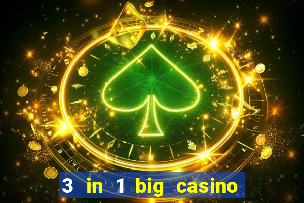 3 in 1 big casino game set