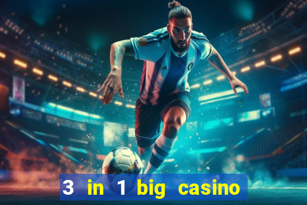 3 in 1 big casino game set