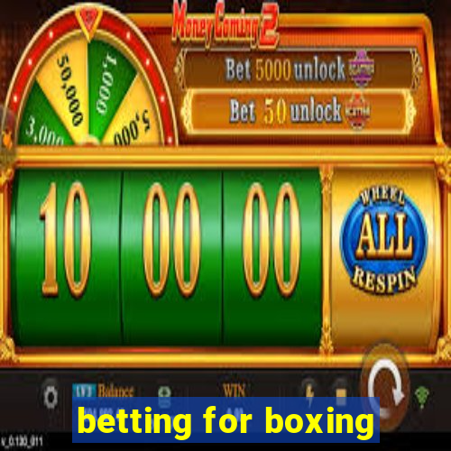 betting for boxing