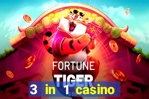 3 in 1 casino game set