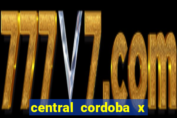 central cordoba x estudiantes palpite