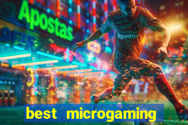 best microgaming slot machine