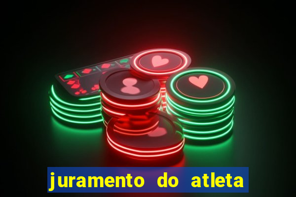 juramento do atleta jogos internos