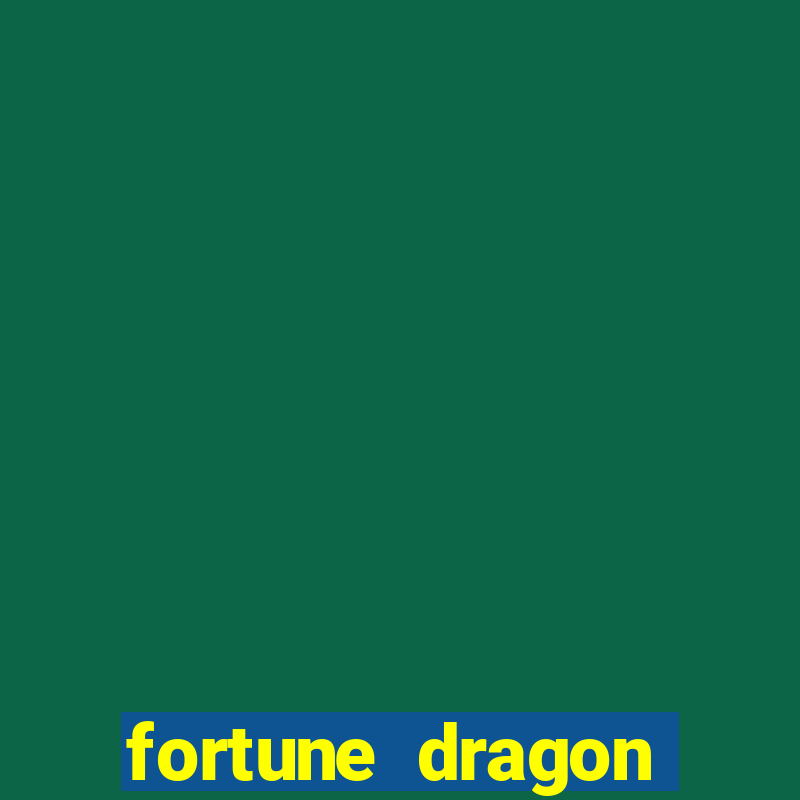 fortune dragon pragmatic play