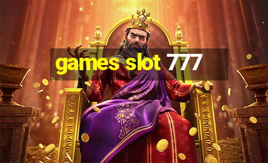 games slot 777