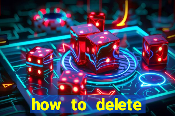 how to delete account in bingo plus