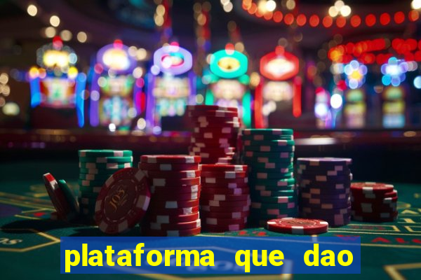 plataforma que dao b?nus para jogar