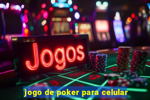 jogo de poker para celular