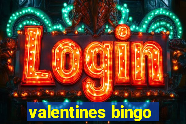 valentines bingo