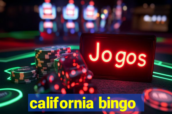 california bingo