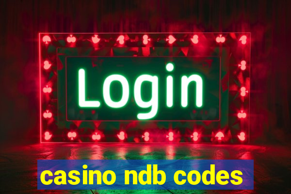 casino ndb codes