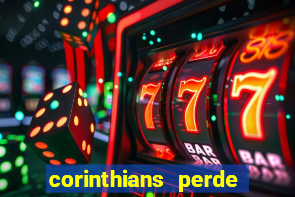 corinthians perde nego some