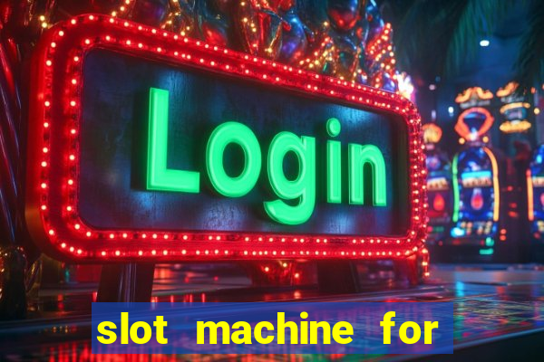 slot machine for real money