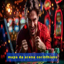 mapa da arena corinthians