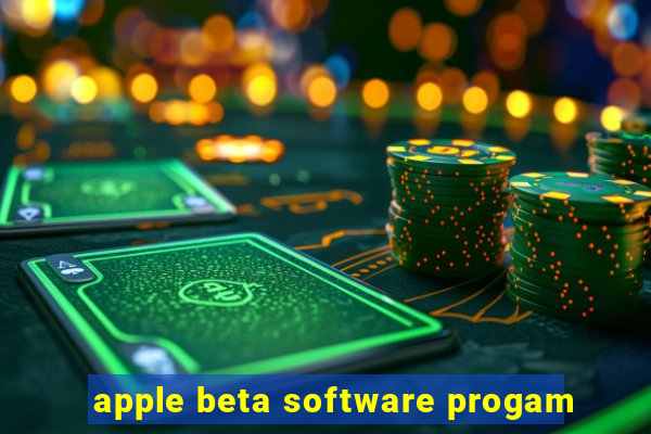 apple beta software progam