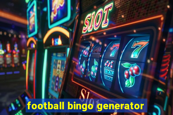 football bingo generator