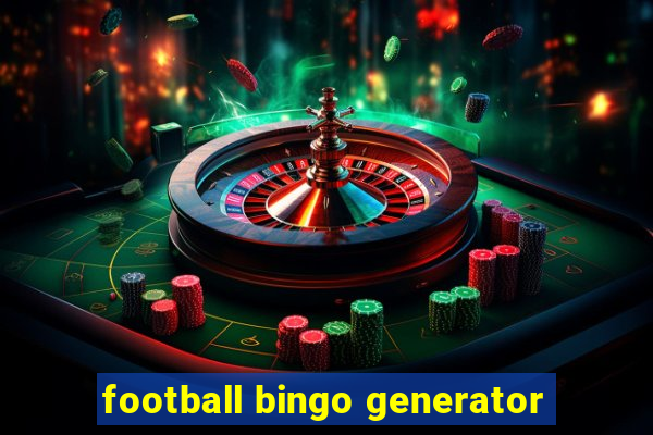 football bingo generator