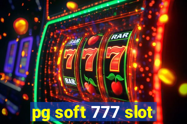 pg soft 777 slot