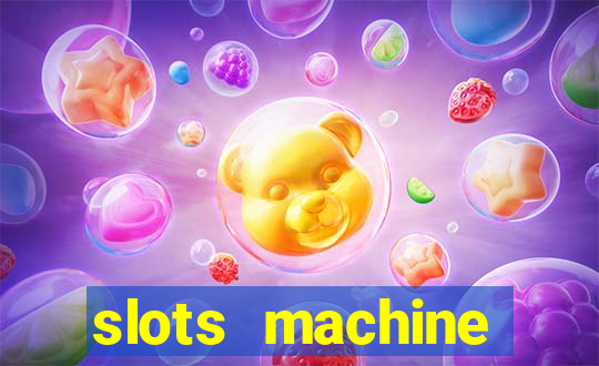 slots machine gratis 2022