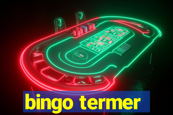 bingo termer