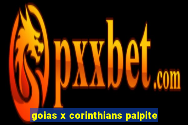 goias x corinthians palpite