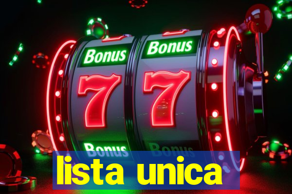 lista unica