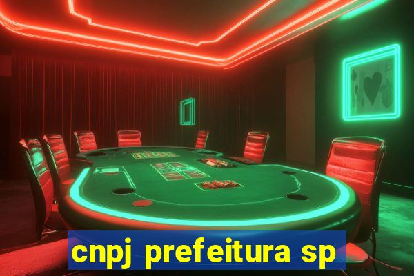 cnpj prefeitura sp