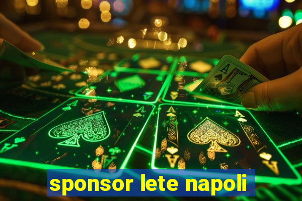 sponsor lete napoli