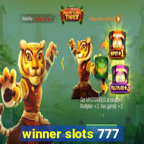 winner slots 777