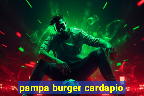 pampa burger cardapio