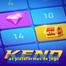 as plataformas de jogo