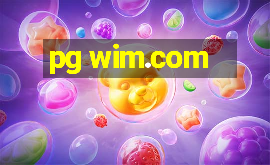 pg wim.com