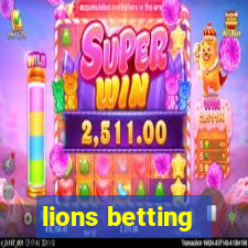 lions betting