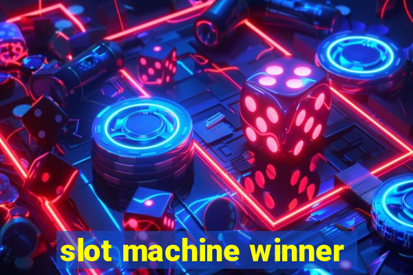 slot machine winner