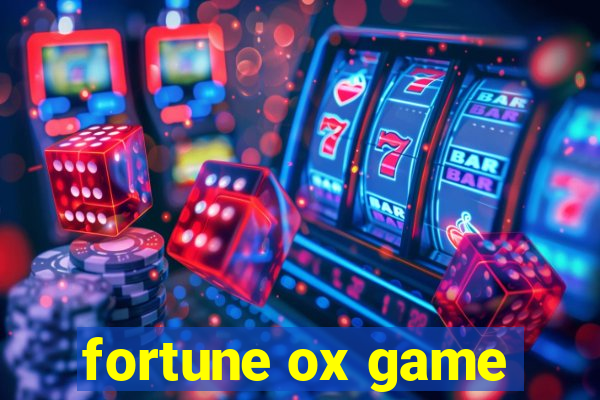 fortune ox game