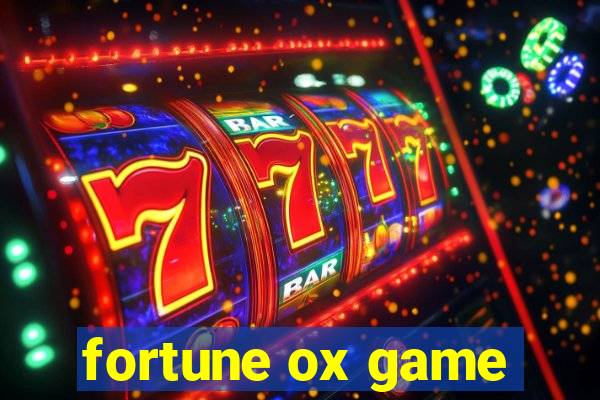 fortune ox game