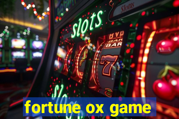 fortune ox game