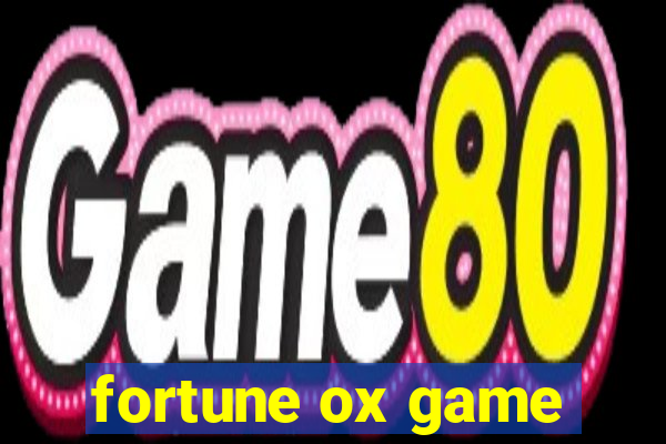 fortune ox game