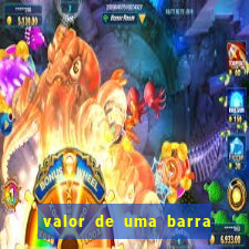 valor de uma barra de ouro de 24 quilates