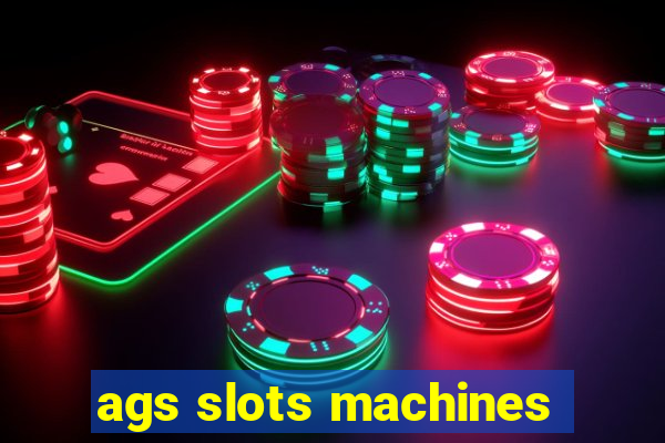 ags slots machines