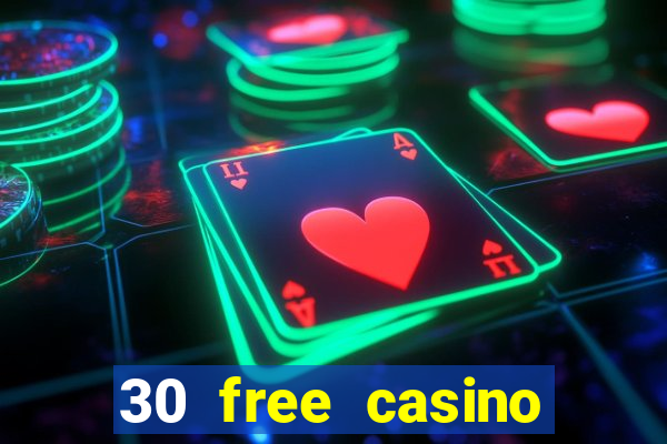 30 free casino bonus no deposit