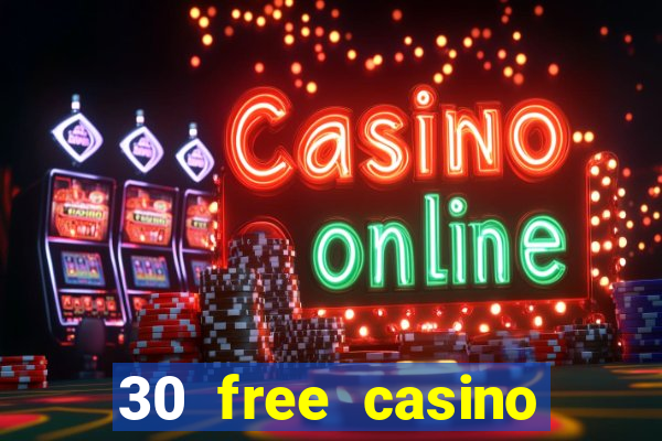 30 free casino bonus no deposit