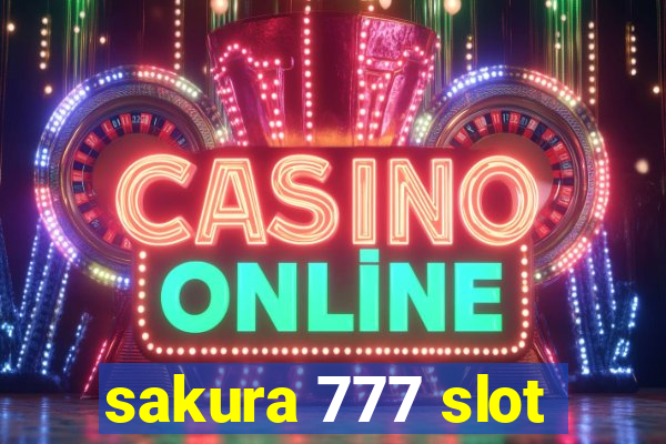 sakura 777 slot