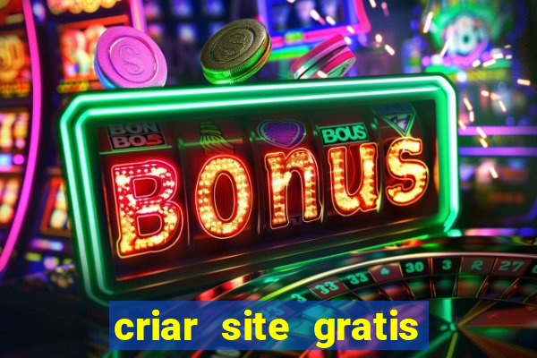 criar site gratis de jogos