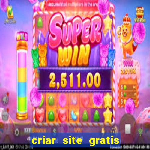 criar site gratis de jogos