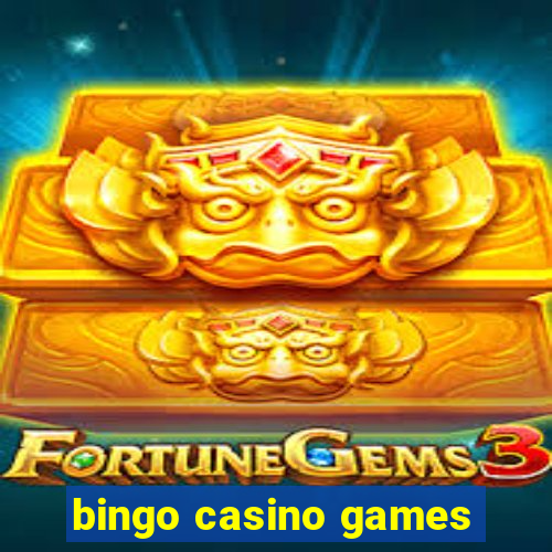 bingo casino games